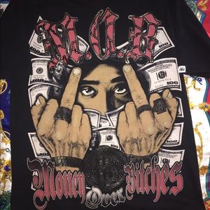 Vintage Tupac MOB Shirt 2XL